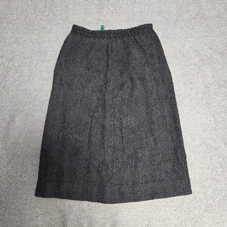 Japanese vintage 헤링본 롱 스커트 30-33