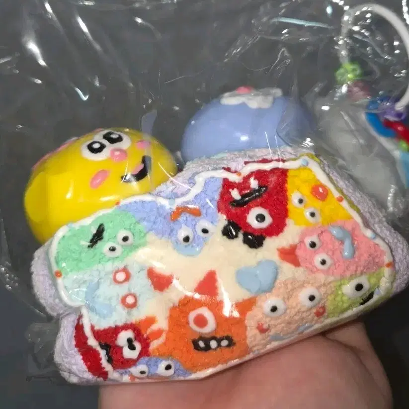 3단 토스트 말랑이