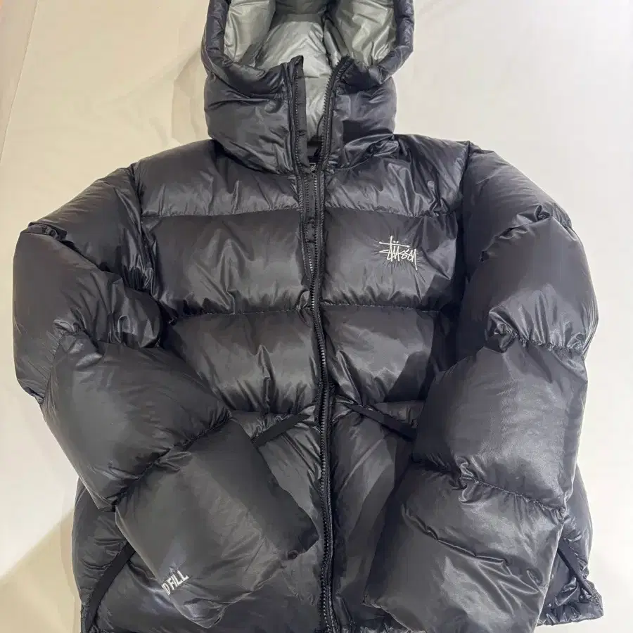 스투시 마이크로 립스탑 블랙 S