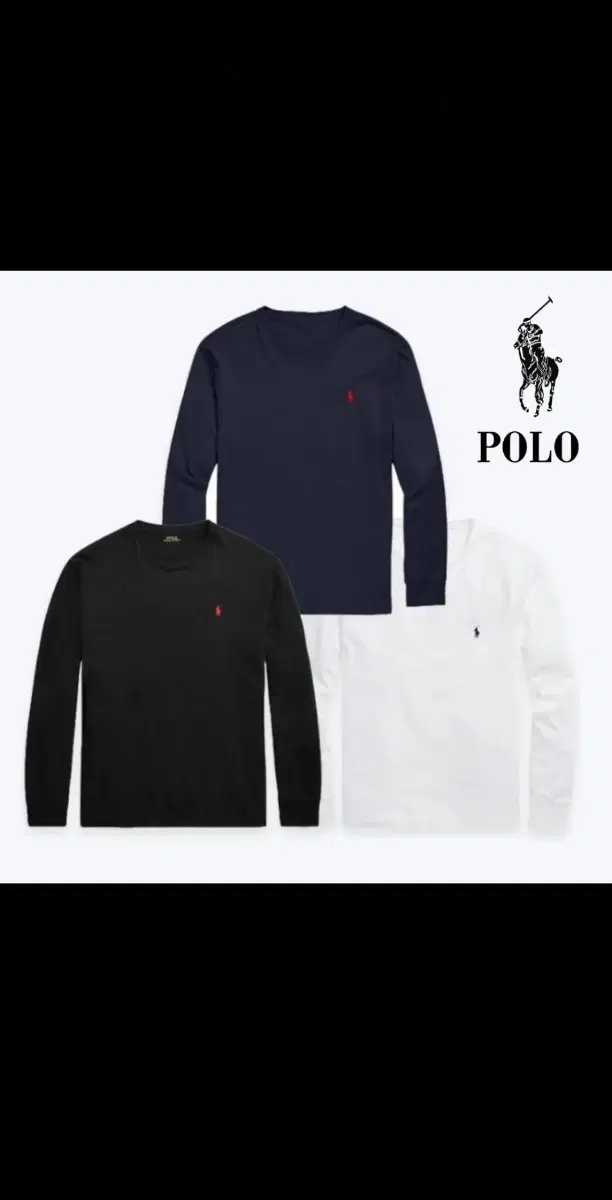 Polo Ralph Lauren long-sleeved t-shirt, navy