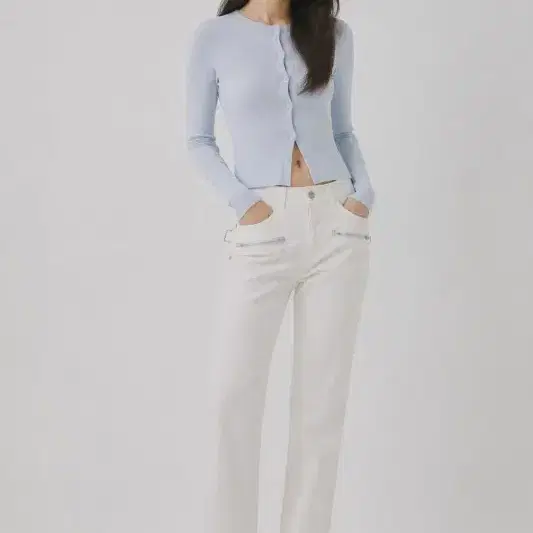 여24/쟈딕앤볼테르 지퍼 포켓 디테일 팬츠