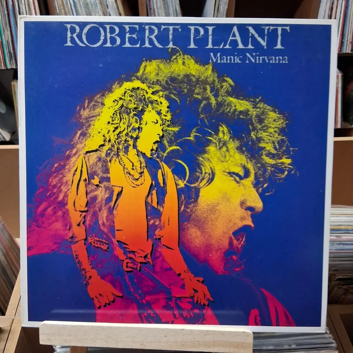 민트급 로버트 플랜트 Manic Nirvana LP 할인