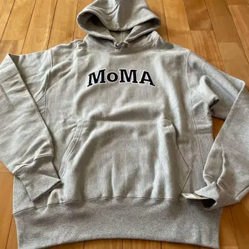 새상품 MoMA x CHAMPION 리버스 위브 맨투맨 후드티