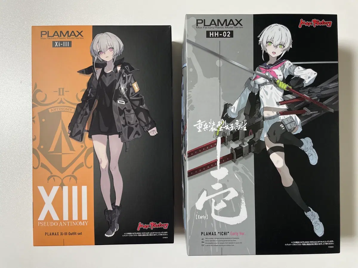 [일괄판매] PLAMAX 이치 Early Ver. + Xi-III 아웃핏 세트