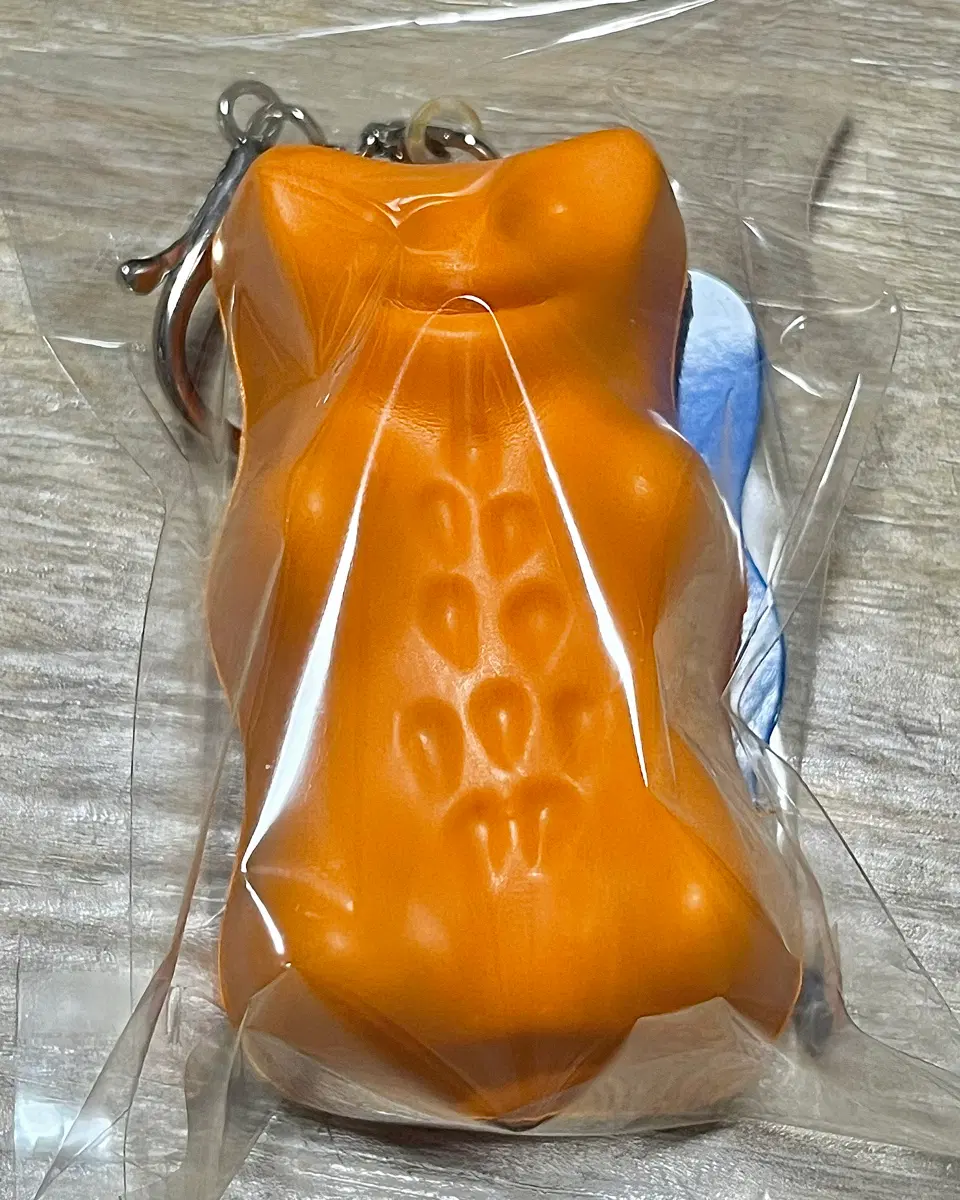 HARIBO 하리보 골드베어 스쿼시 말랑이 키링 (주황)
