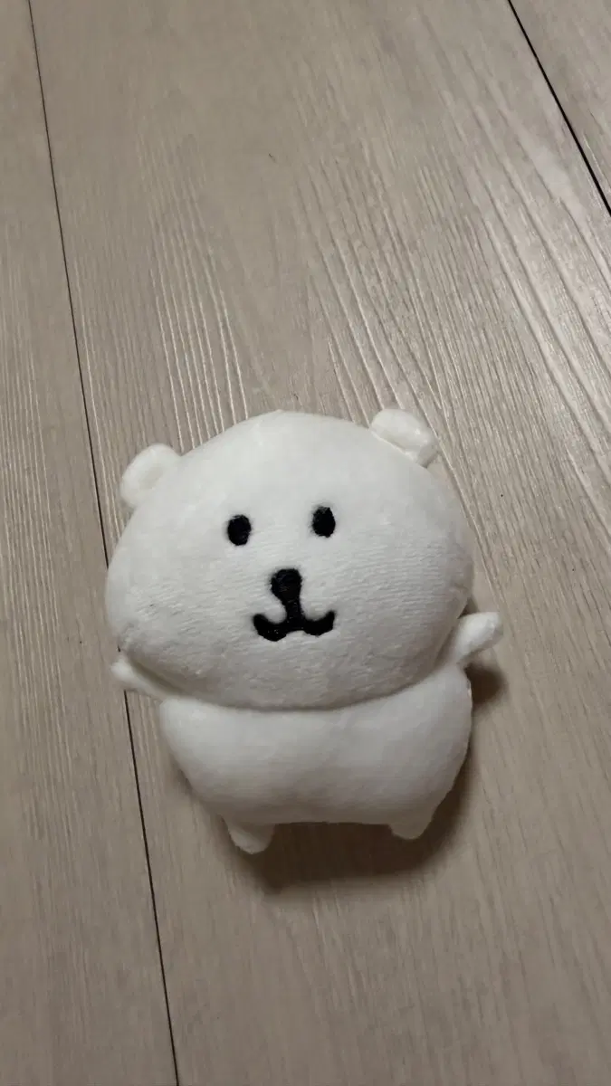 하얀색 곰돌이 인형