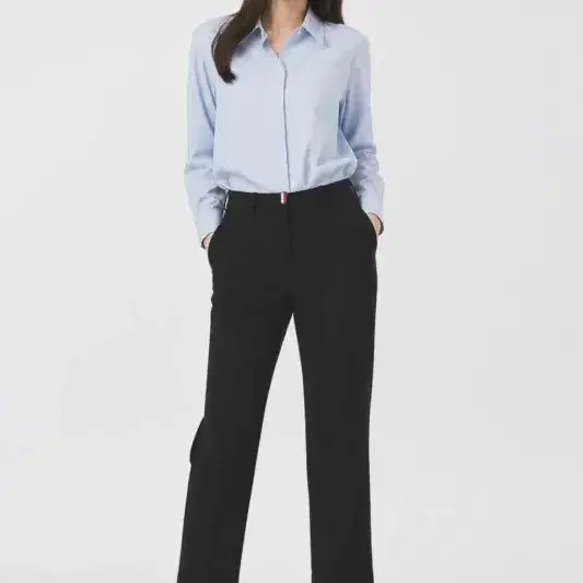 여26/타미힐피거 블랙 슬랙스 팬츠