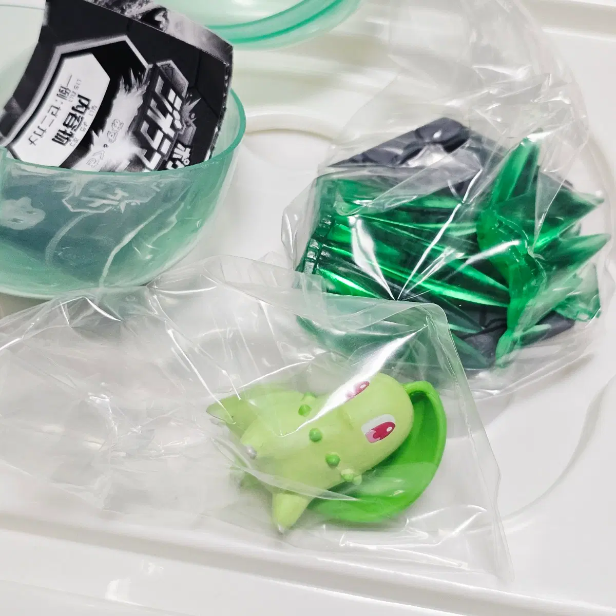 포켓몬 디오라마 치코리타 가챠 피규어