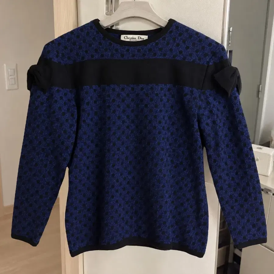 Christian Dior 크리스찬 디올 리본 울 니트 정가 200 만원대