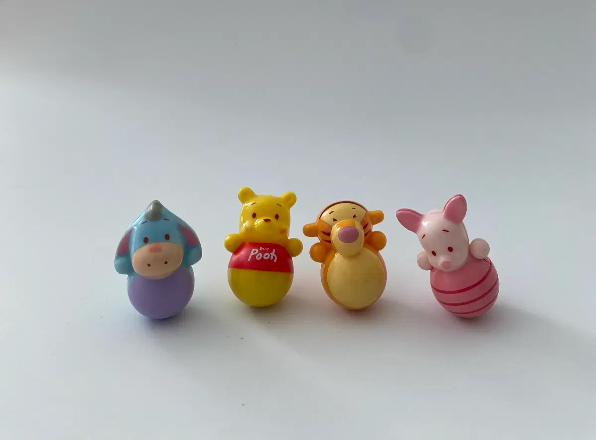 곰돌이 푸 오뚝이 4종 세트