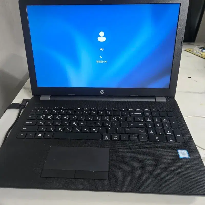 HP 노트북 15인치 i5 7200cpu full hd ssd 256 hdd 1T