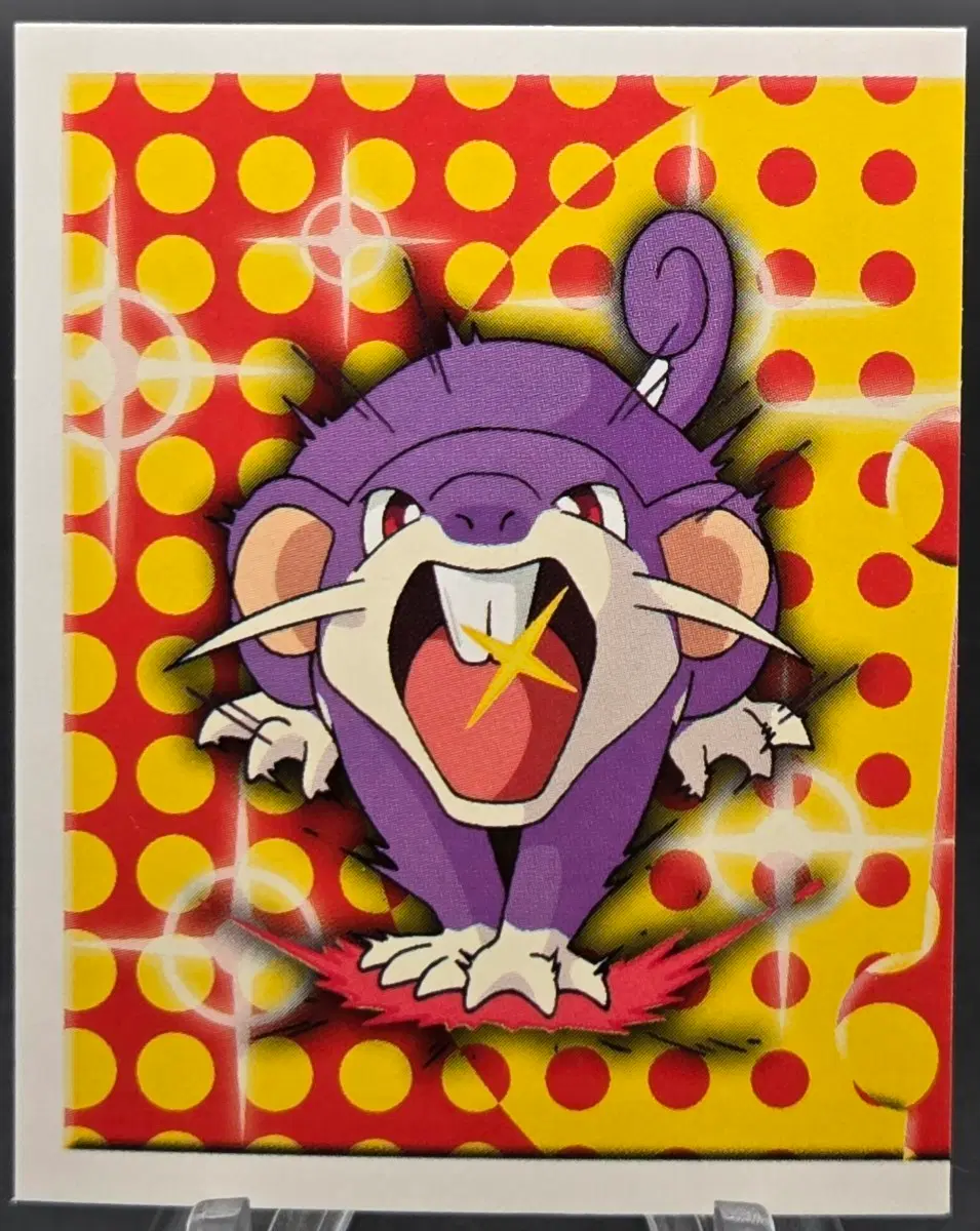 포켓몬카드 꼬렛 멀린스티커카드 1999