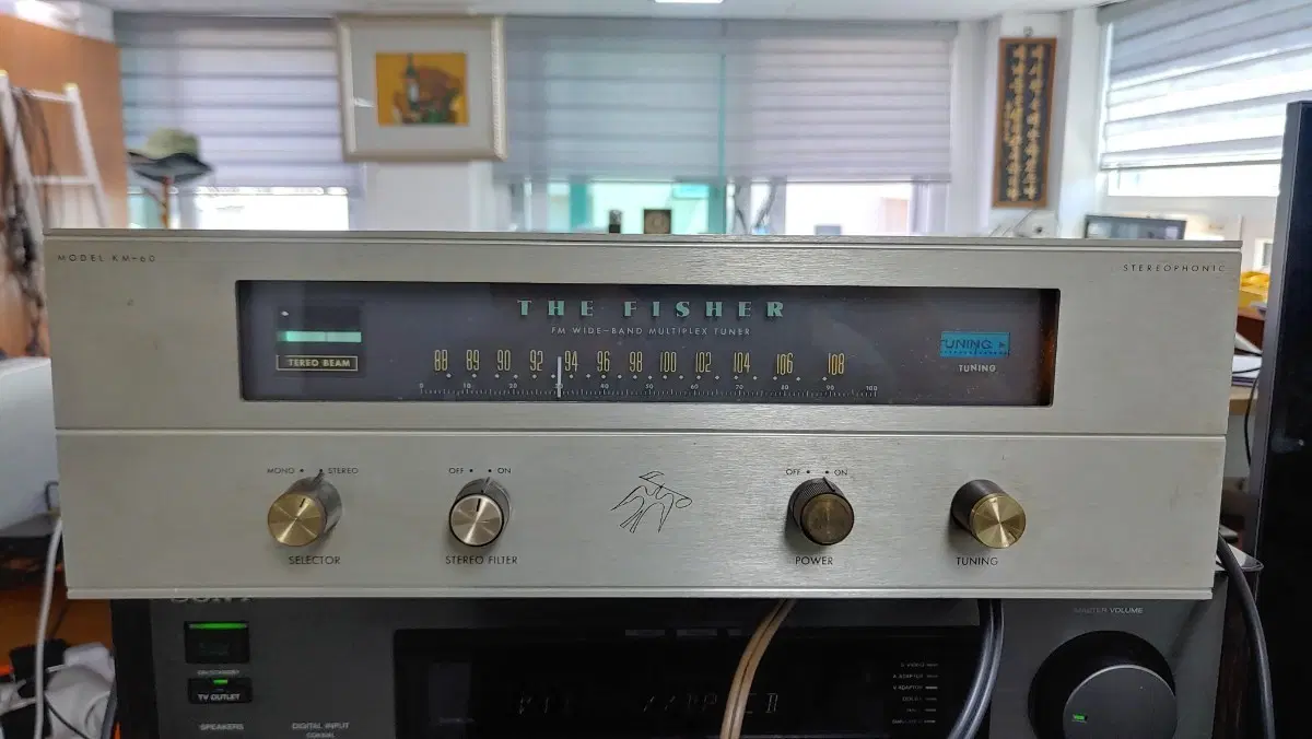 피셔 KM-60 FM 튜너