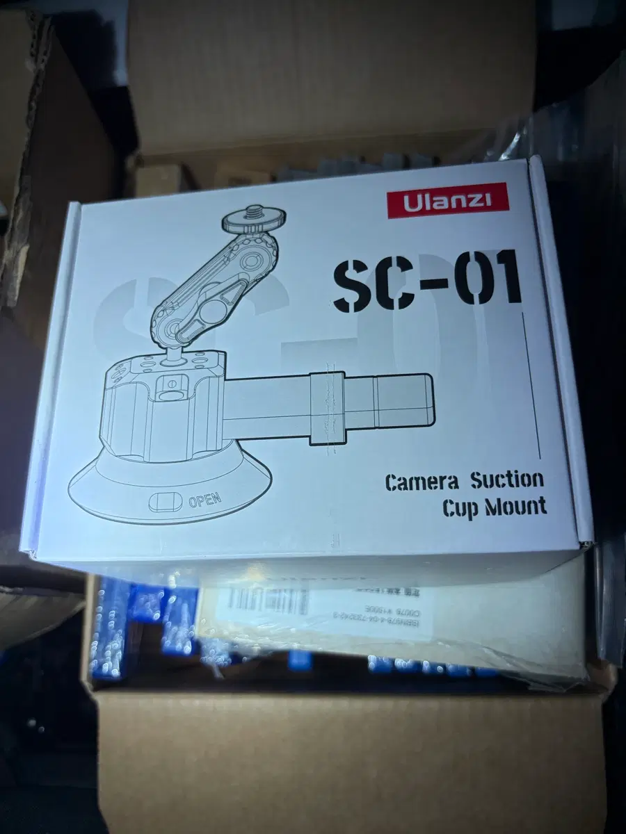 마운트)S중고)Ulanzi SC-01 카메라 흡착식 마운트