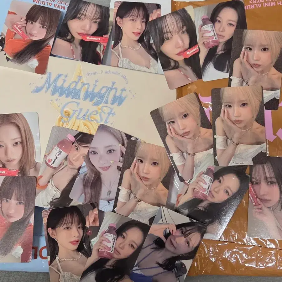 프로미스나인 포카20장+디엠 미개봉 앨범