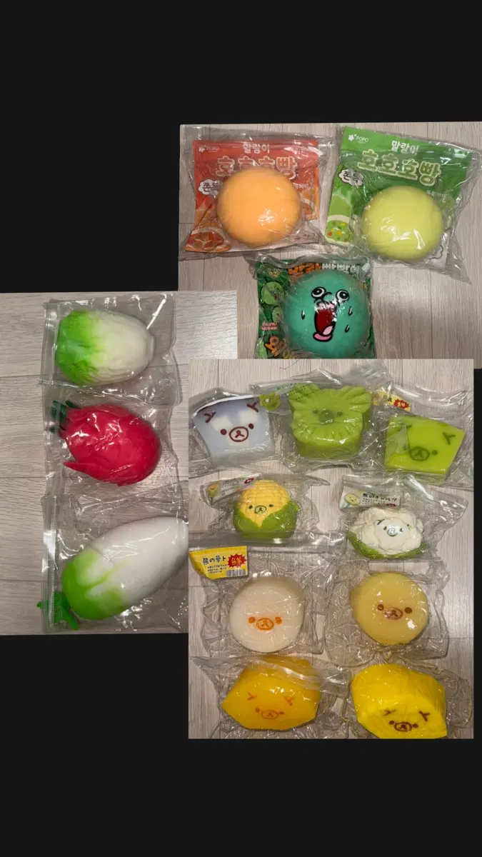 말랑이 사세요 리락쿠마 호호호빵 크런치