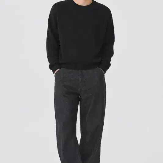 남32/포터리 24fw 인디고 스트레이트 핏 데님 팬츠
