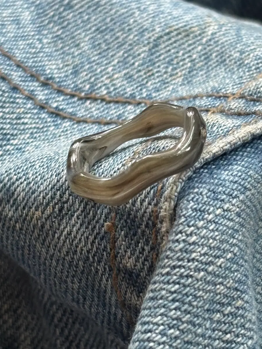 vintage simple organic ring