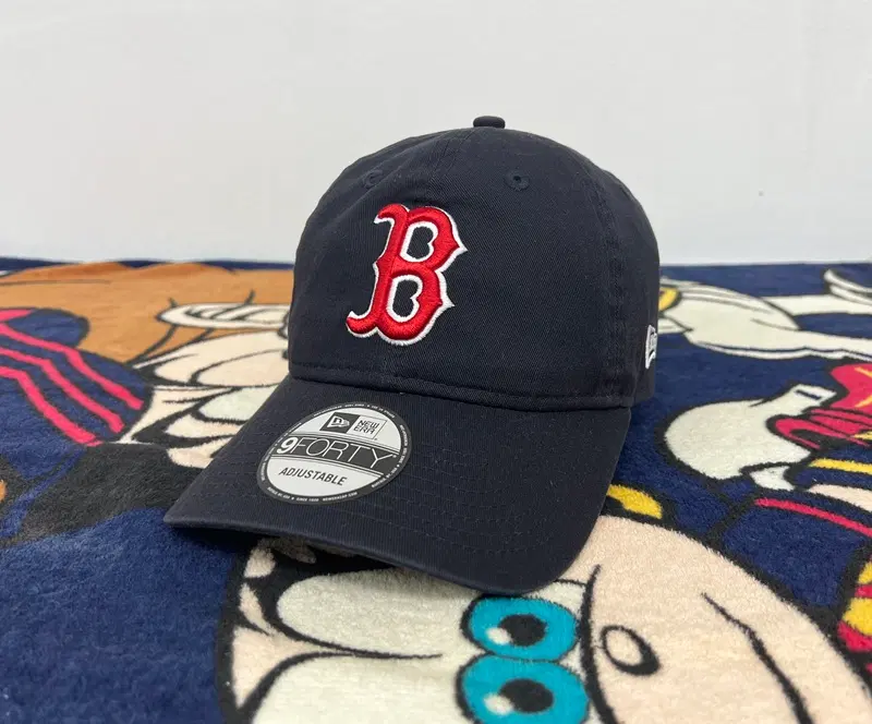 MLB 뉴에라 보스턴레드삭스 9FORTY 언스트럭쳐 볼캡/모자