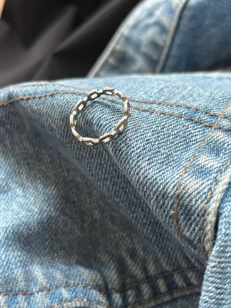 vintage basic chain ring