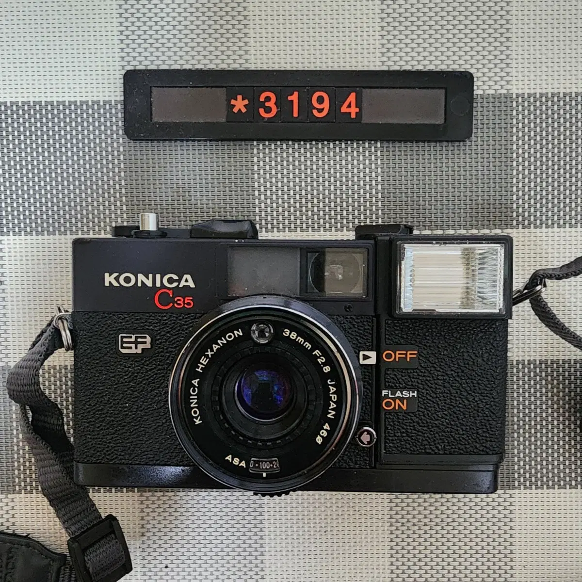 코니카 C 35 EF 필름카메라