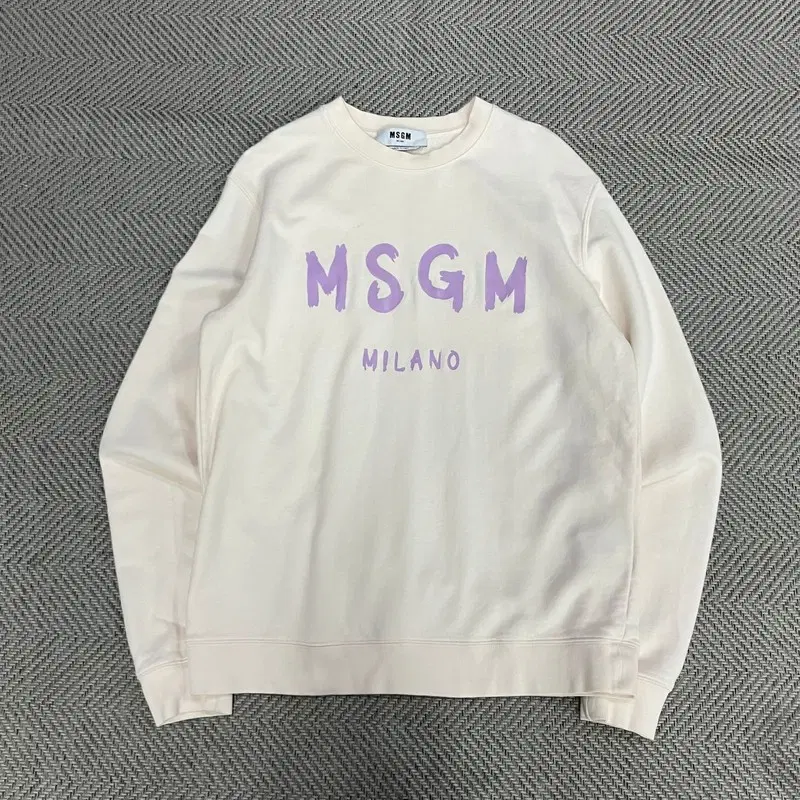 msgm 빅로고 맨투맨 v5759