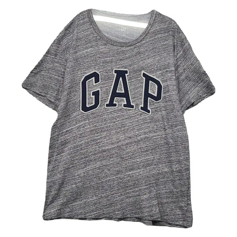 갭 GAP 라이트그레이 코튼 클래식 아치 로고 프린팅 반팔티 L