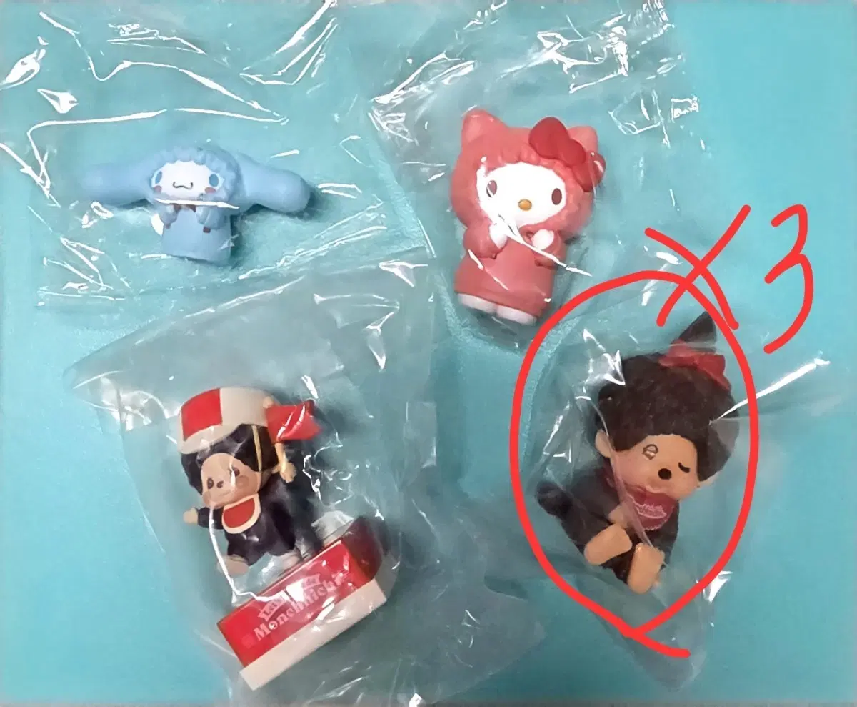 여러가챠들