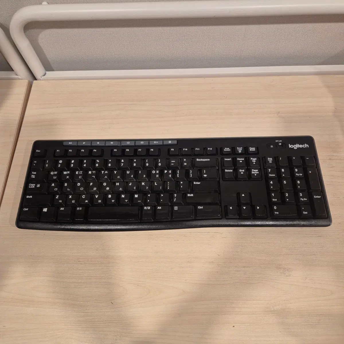 로지텍 K270 무선 키보드