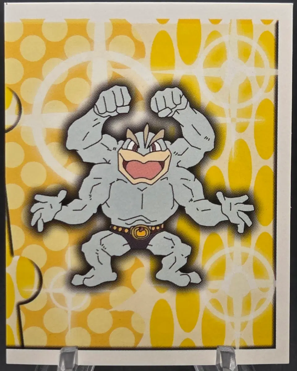 포켓몬카드 괴력몬 멀린스티커카드1999