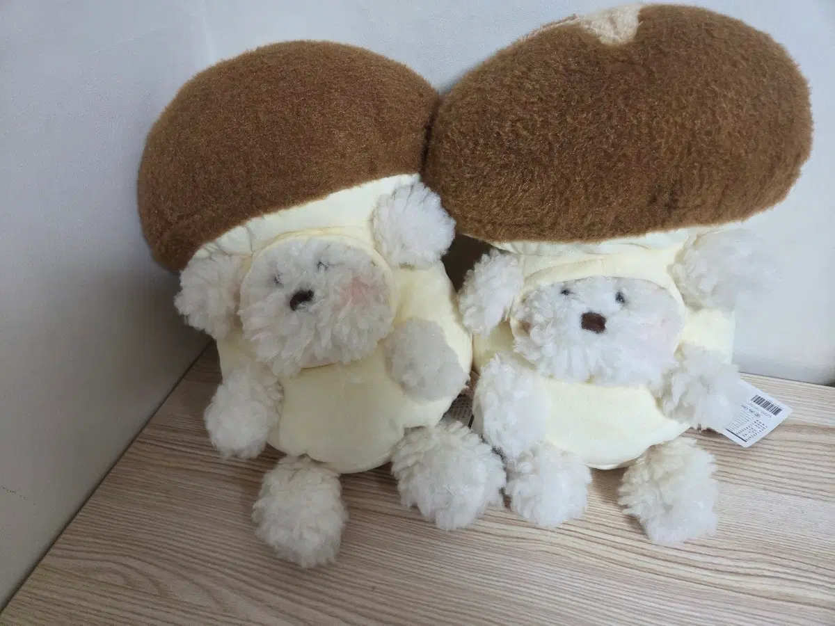 버섯 꼬순내친구들 찹쌀 27cm 중형인형