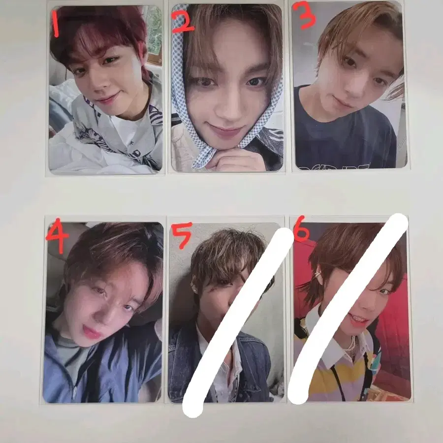 박지훈 미공포 앨범 포토카드 양도