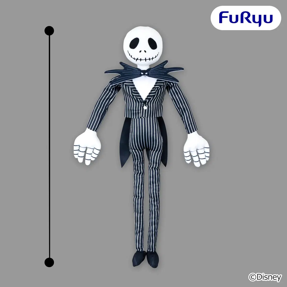 팀버튼의 크리스마스 악몽 잭스켈링턴 슈퍼 빅 봉제 인형 39cm