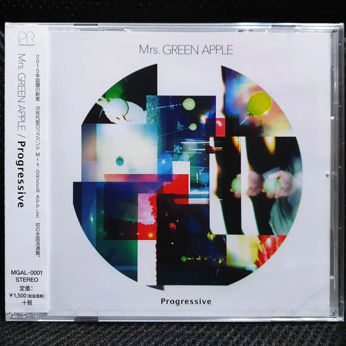 미세스 그린 애플 Mrs. GREEN APPLE Progressive CD 미개봉 신품