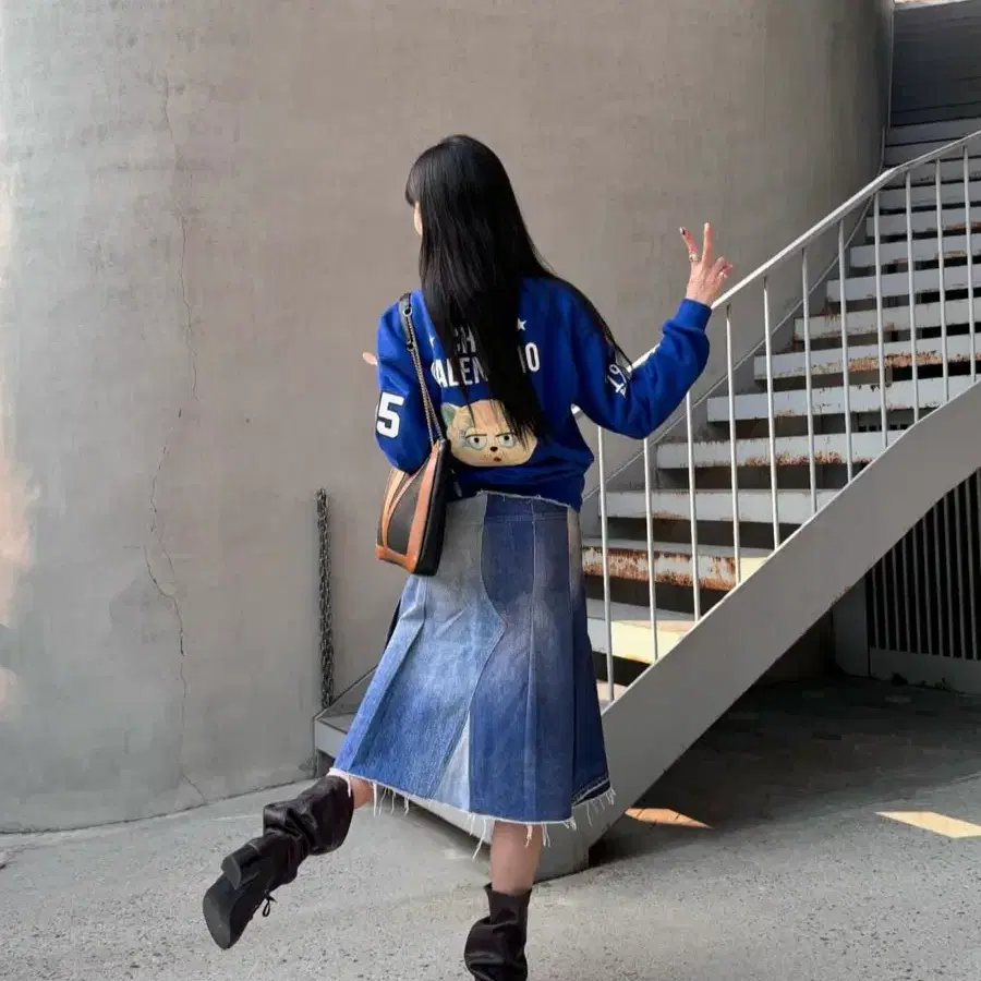 Ourlegacy 아워레가시 데님 스커트 AURORA DENIM SKIRT