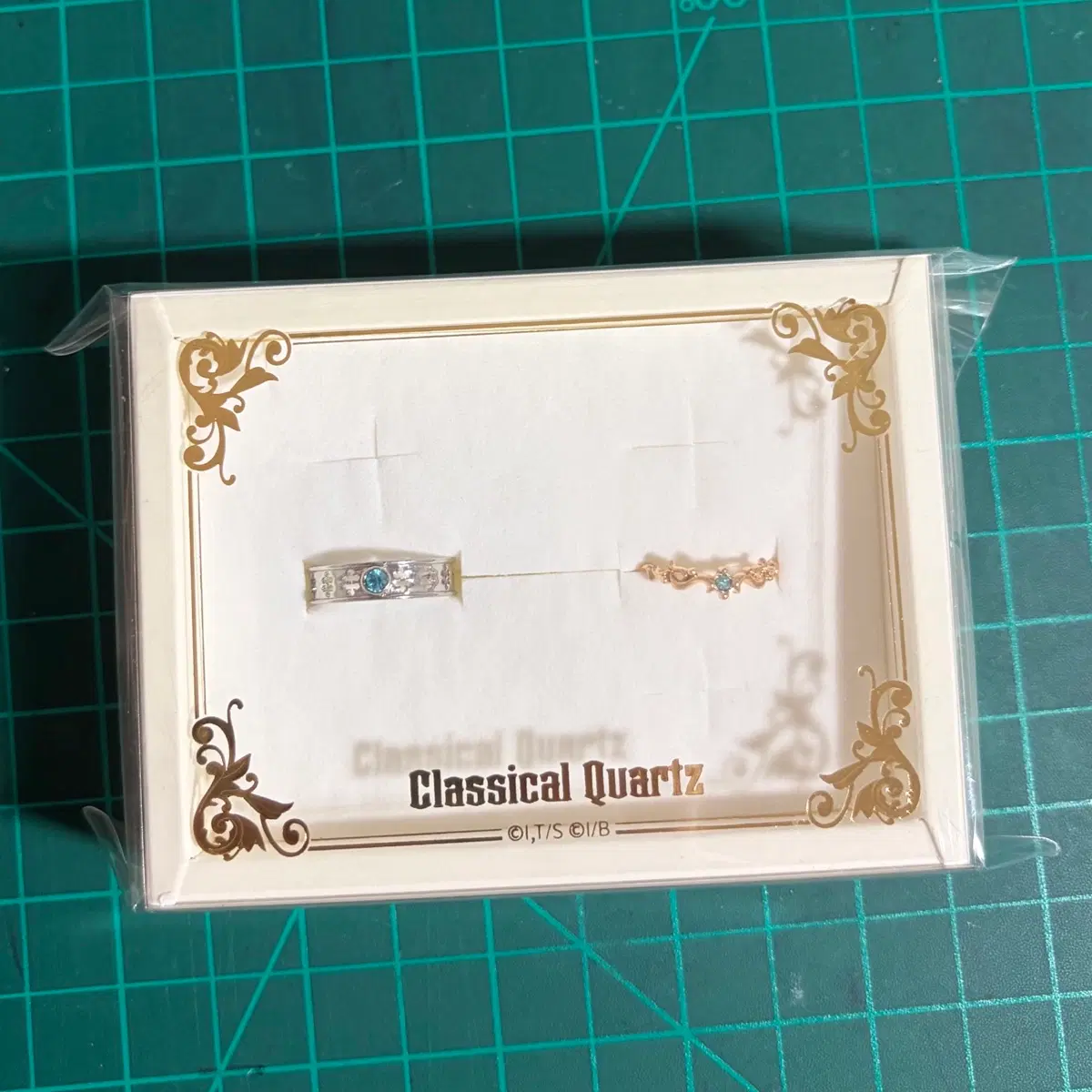 미개봉) 잭잔느 타치바나 키사 잭 잔느 반지 링 세트 클레식 쿼츠 Classical Quartz