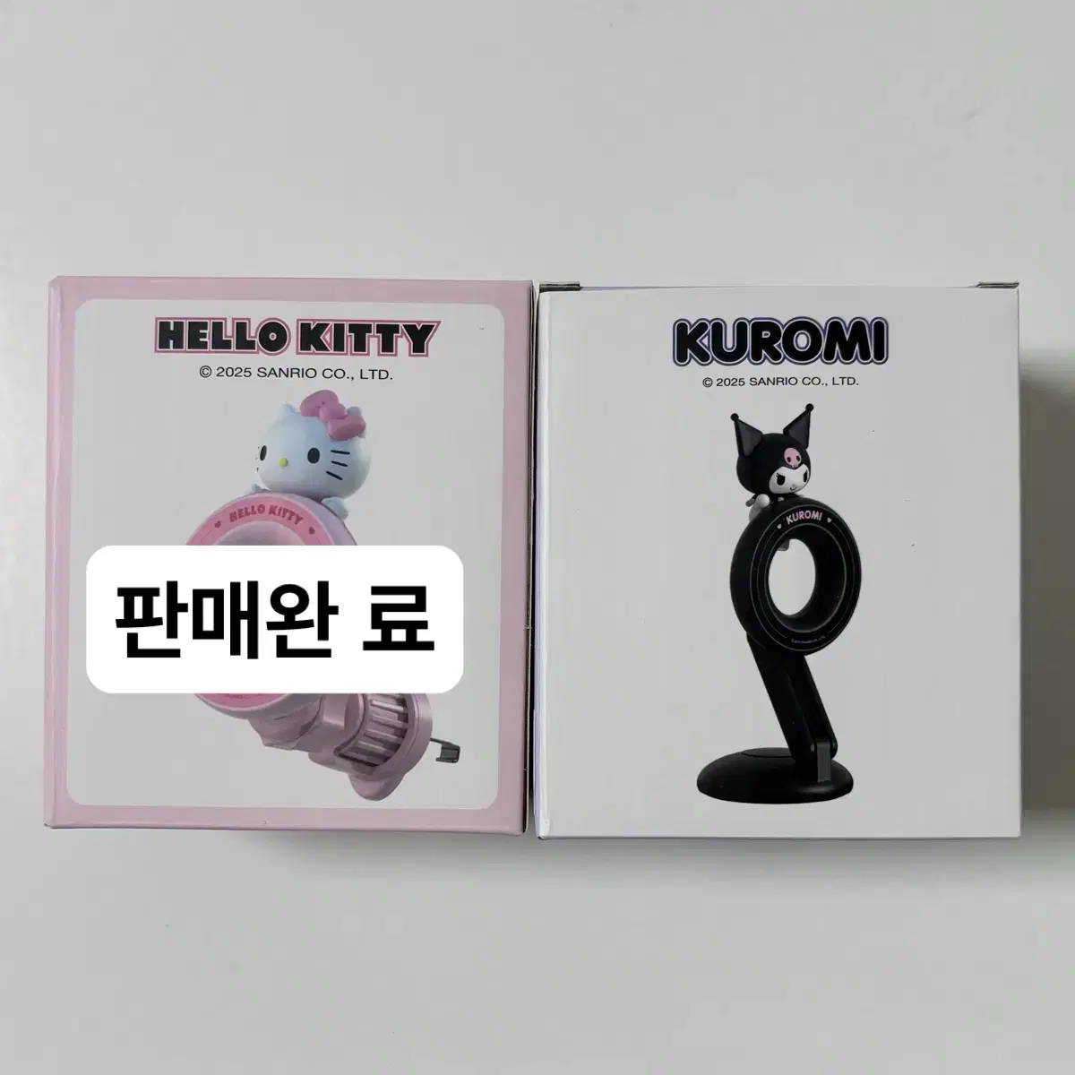 산리오 키티 쿠로미 차량용 거치대