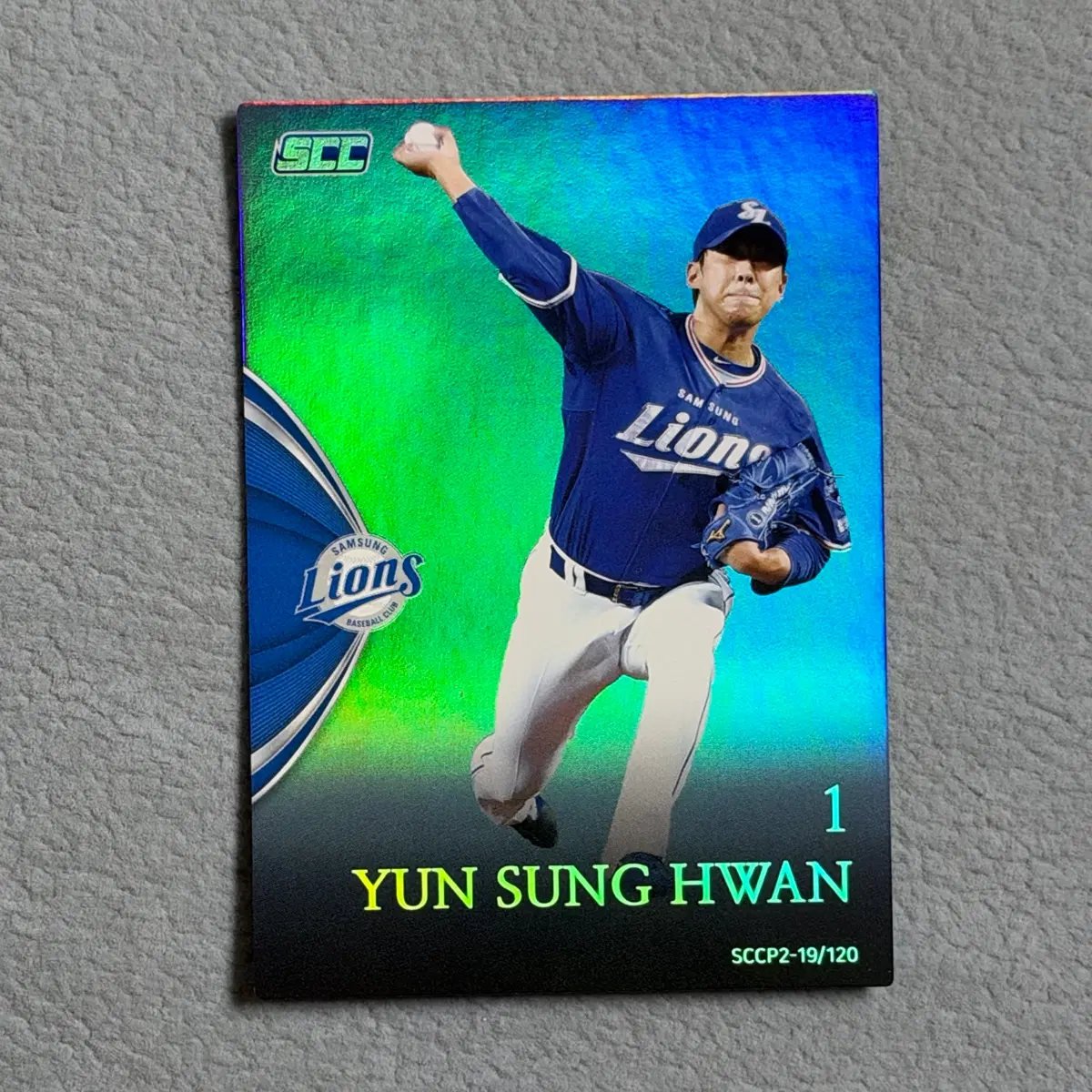 2019 kbo scc 프리미엄컬렉션2 삼성 윤성환