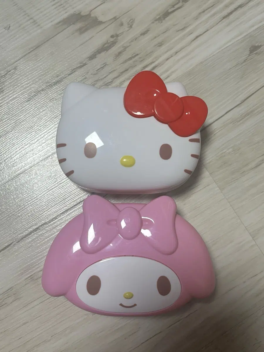 일본 다이소 키티 마이멜로디 보관함