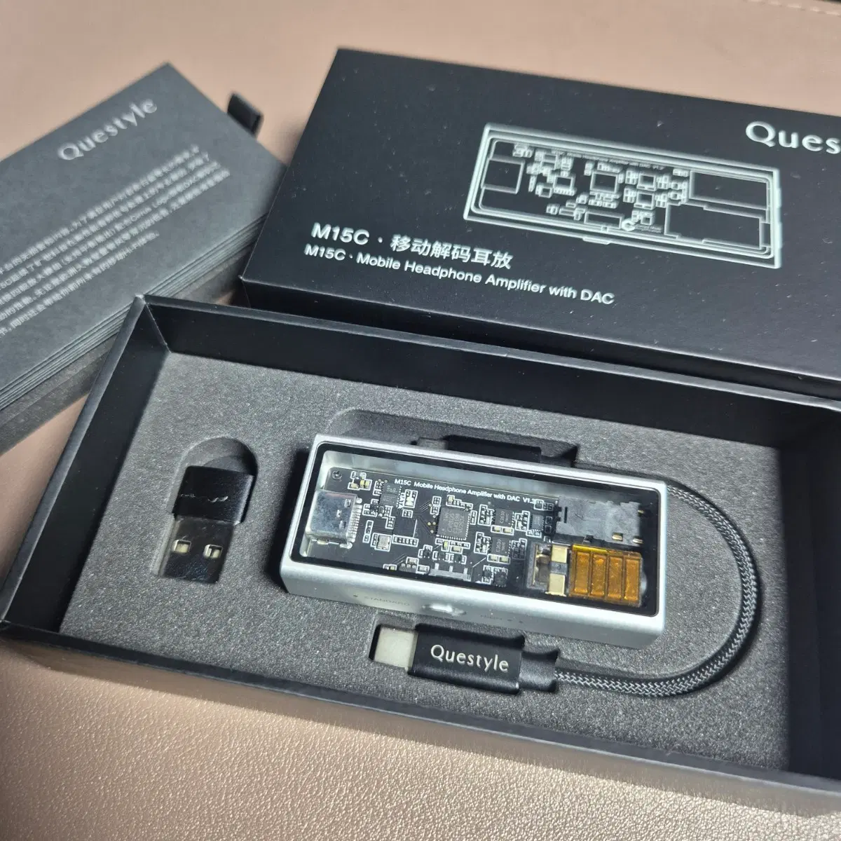 퀘스타일 Questyle M15C 포터블 리시버 DAC