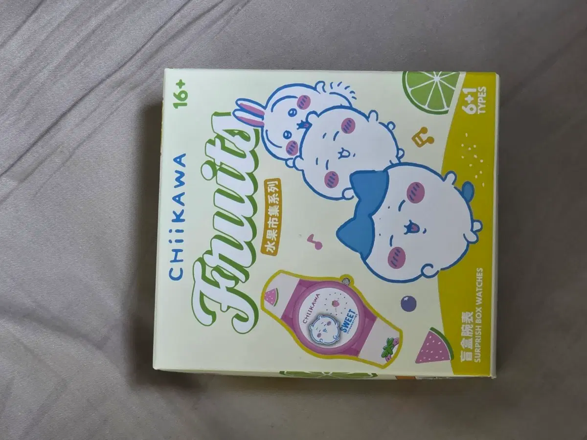 미개봉 ) 치이카와 후르츠 서프라이즈  워치 랜덤  손목시계