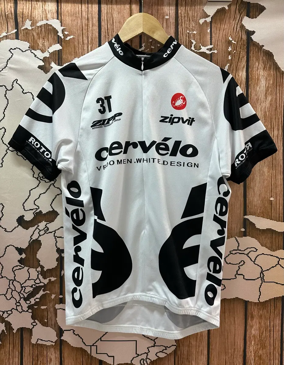 Cervelo 서벨로 테스트팀 2009 사이클링 반팔 저지 L