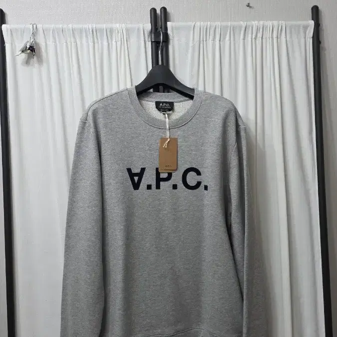 아페쎄 A.P.C. VPC 맨투맨 그레이