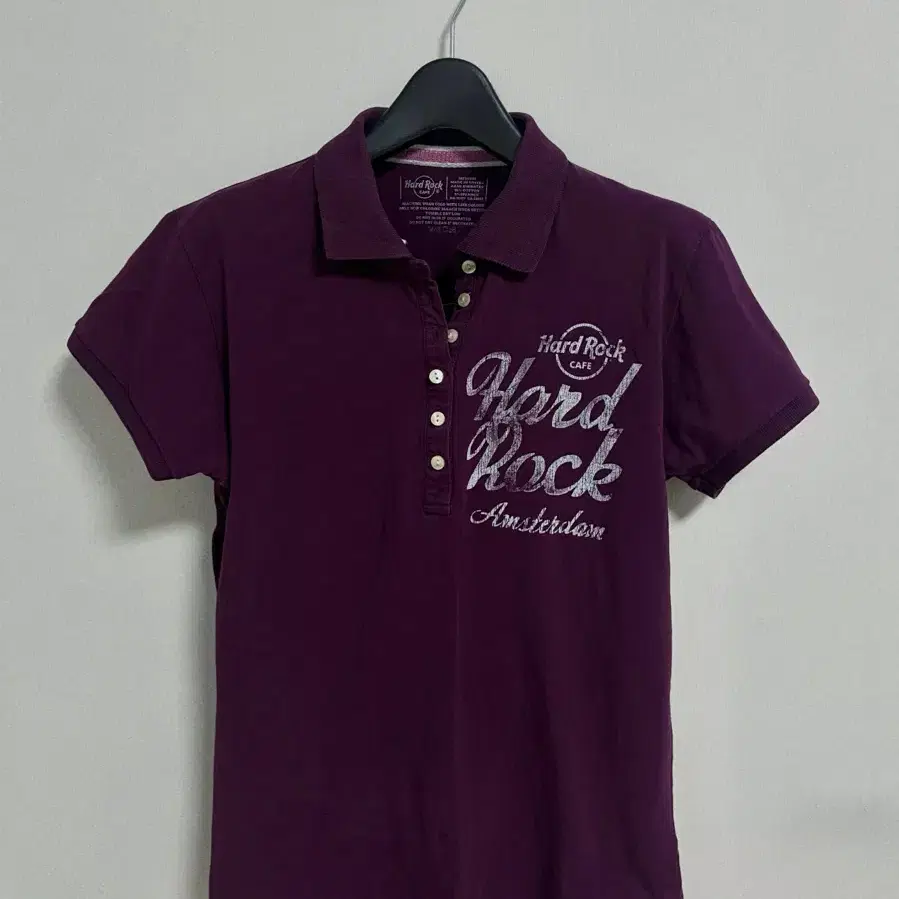 Hard Rock Cafe purple pk shirt