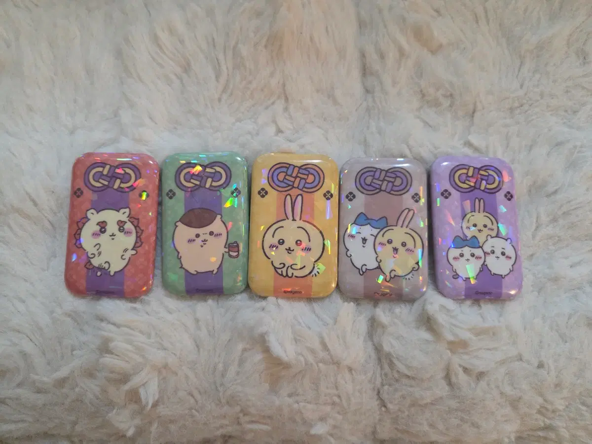 치이카와 먼작귀 오마모리 캔뱃지 일괄