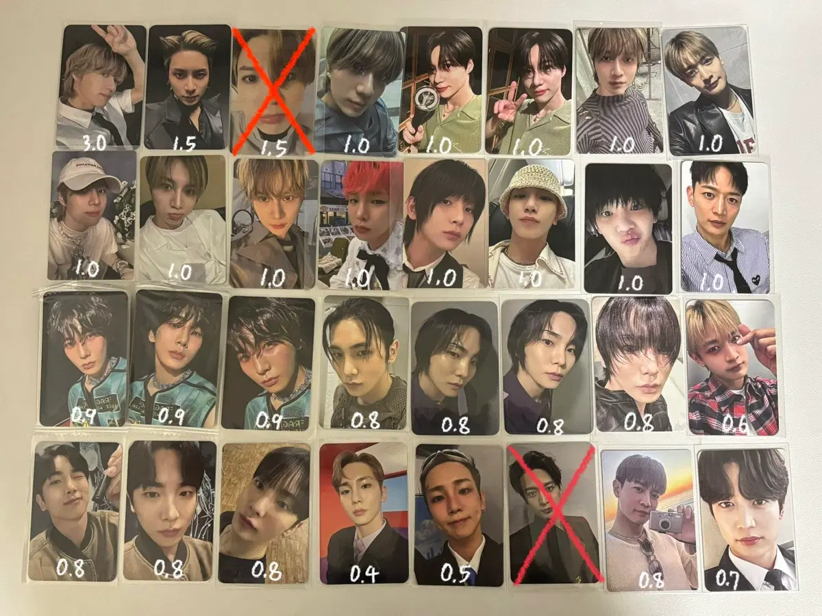 샤이니 태민 키 기범 민호 포카 포토카드 판매 양도