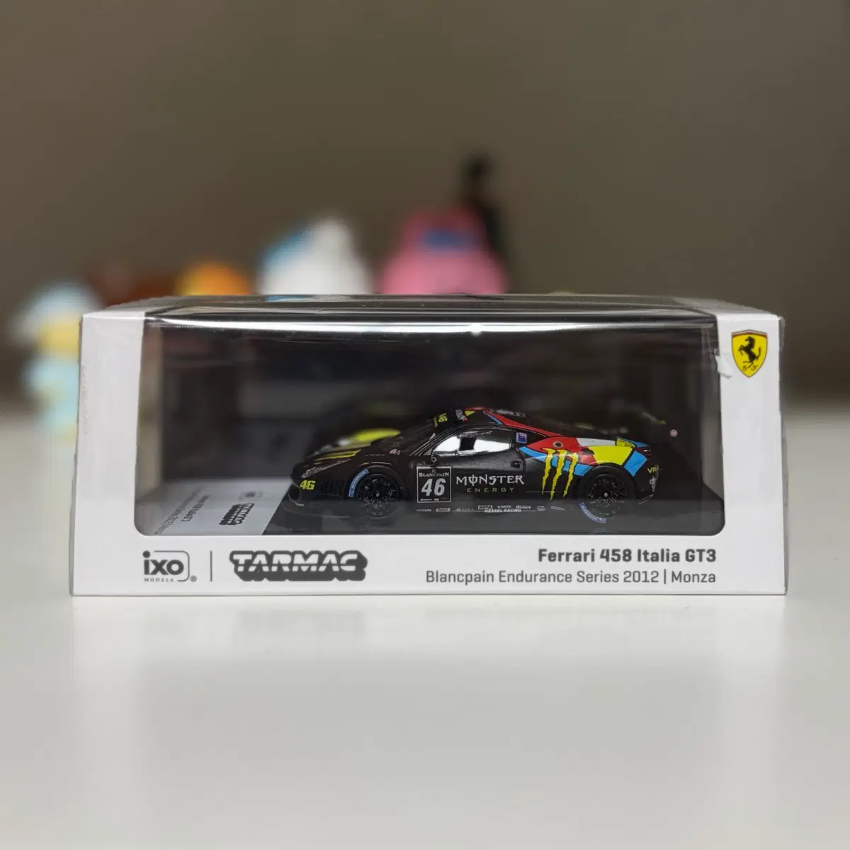 1:64 IXO 타막웍스 페라리 458 이탈리아 GT3 2012 몬자 다이캐스트