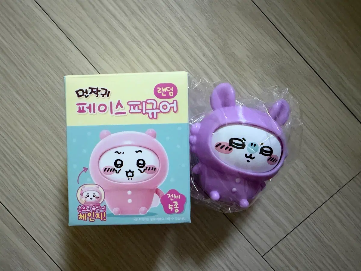 먼작귀 치이카와 페이스 피규어 모몽가