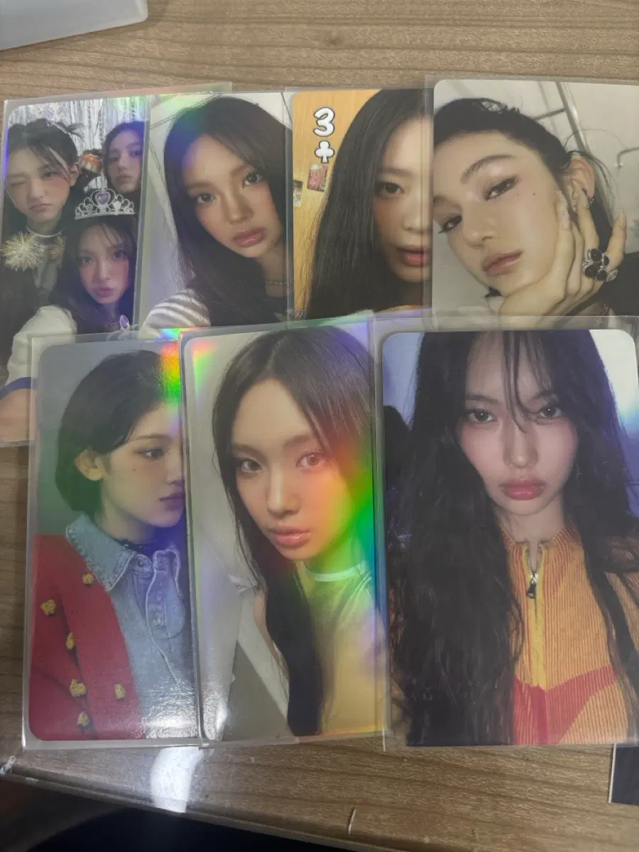 뉴진스 포카 7장 일괄