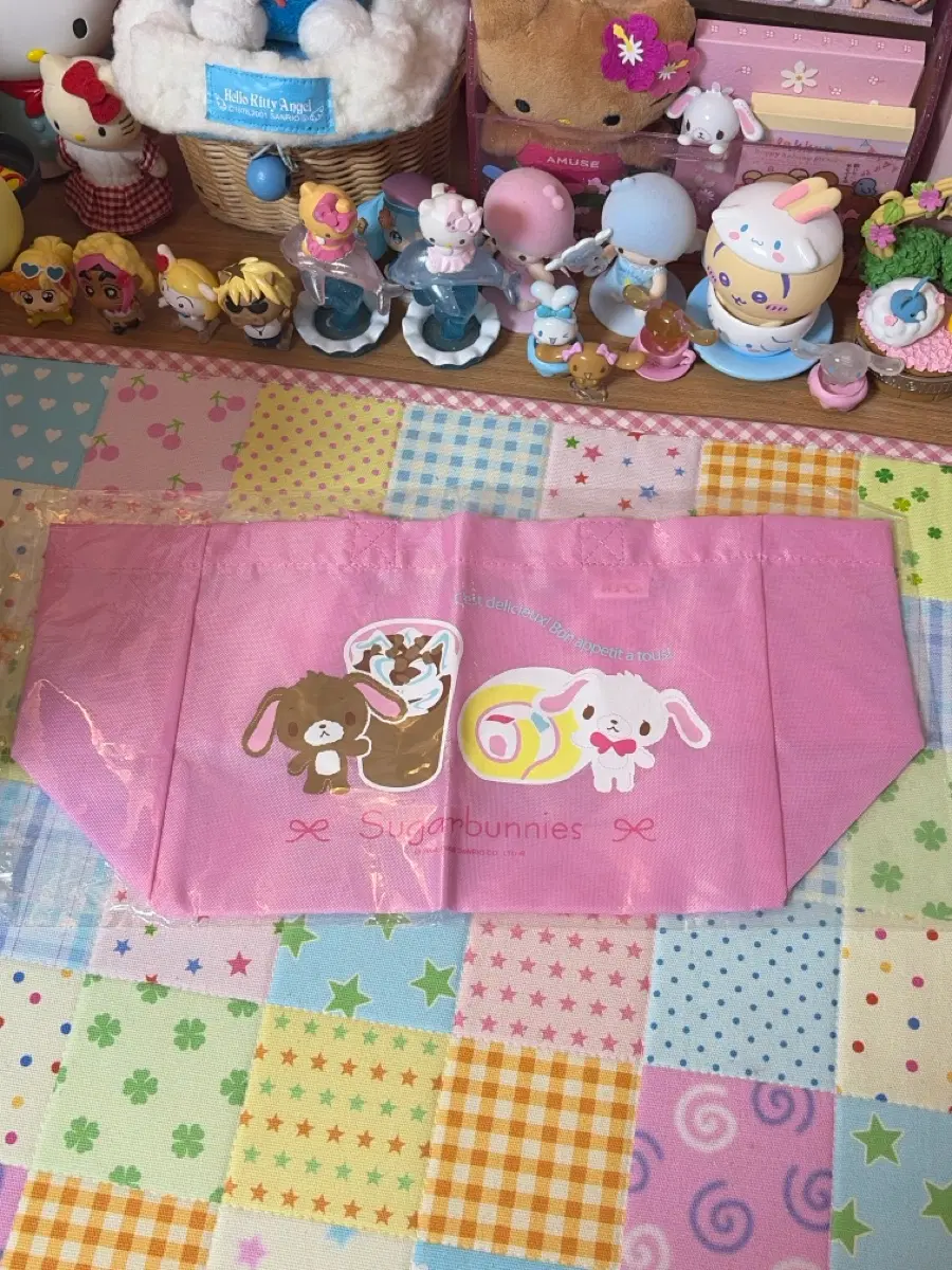 고전 슈가바니즈 미니 파우치